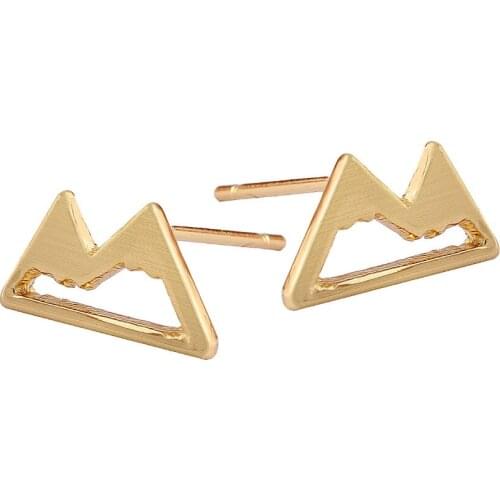 SMJEL Fashion Snow Mountain Earrings for Women Unique Earrings Nature Inspired Small Earrings Gift For Mom S128