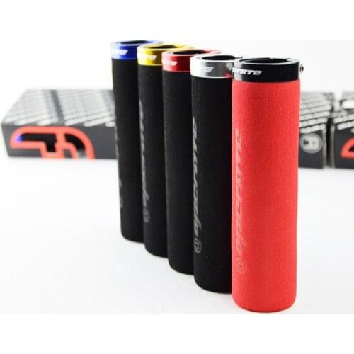 1Pair Bicycle Handlebar Grips Anti-Slip Sponge Bike Handle Bar Lock On Cover MTB Road Bike Handle Grips Accessories BC0484
