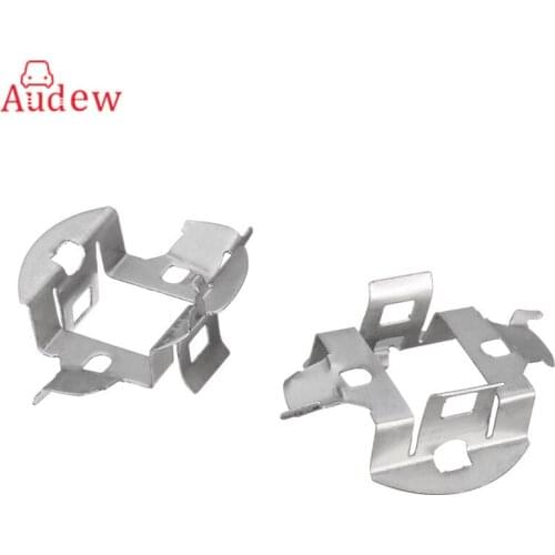 2pcs Car Cover H7 HID Bulbs Base Holders Adapters For Audi/BMW/Mercedes/Saab/VW