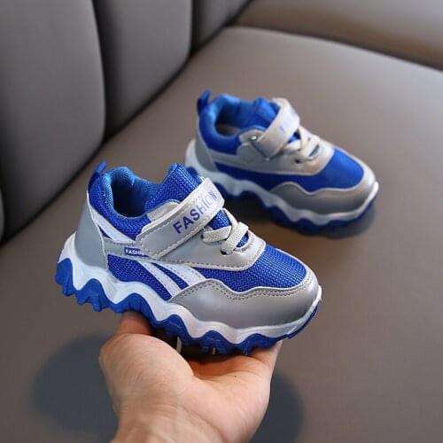 Children Casual Sneakers Baby Boys Girls Shoes Breathable Anti-Slip Letters Baby Walking Shoes Soft 5