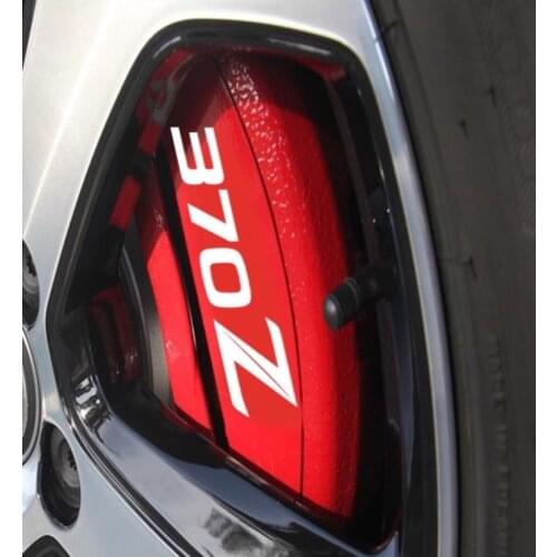 For 370 Z Hi Temp Brake Caliper Decal Sticker Set Of 6 (Any Color) Car Styling