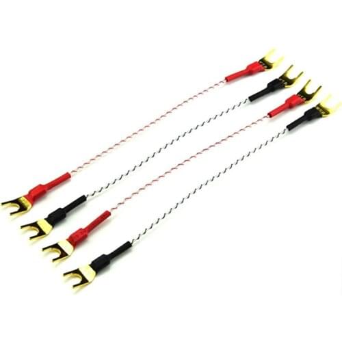 Hifi Nordost Odin Valhalla Top-rated 7N copper + pure Silver DIY Speaker Terminal Jumper Cables
