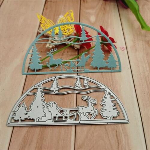 Santa Claus Metal Cutting Dies for DIY Scrapbooking Album Paper Cards Decorative Crafts Embossing Die Cuts