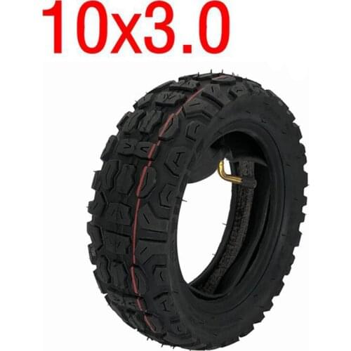 New Rubber 10 Inch Electric Scooter Tire 10x3.0 Inner and Outer Tire Off Road Tire Butyl Rubber Inner Tube for KuGoo M4 Pro