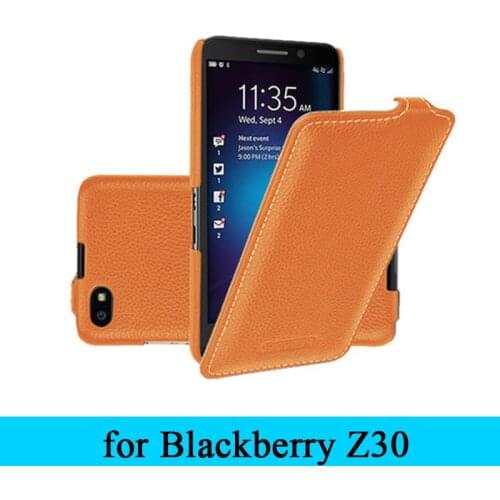 2017 New Luxury Cowhide Protective Phone Skin for Black Berry Z30 Case Genuine Leather Case Cover For Blackberry Z30 5.0"Cases