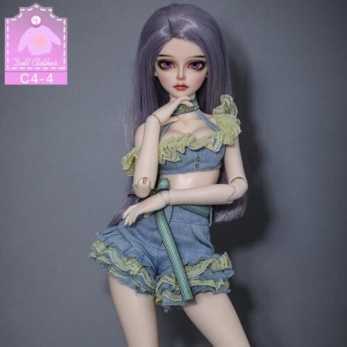 1/4 BJD Clothes LDS Cai girl Clothes #4 chest BJD Dress Beautiful Doll Accessories for Female body MSD size dress