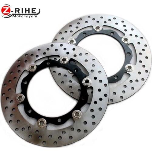 2PCS Front Floating Brake Disc Rotor motorcycle parts Aluminum Brake Rotors for YAMAHA TMAX530 XP530 2012 2013 2014 12 13 14