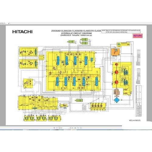Hitachi Full Shop Manual Set 2019