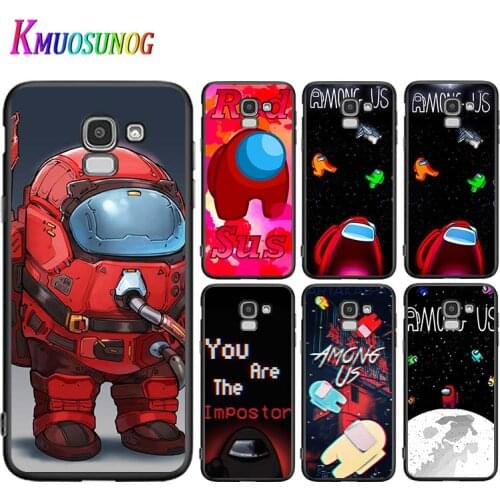 Among Us Game For Samsung Galaxy J2 J3 J4 Core J5 J6 J7 J8 Prime duo Plus 2018 2017 2016 Silicone Phone Case