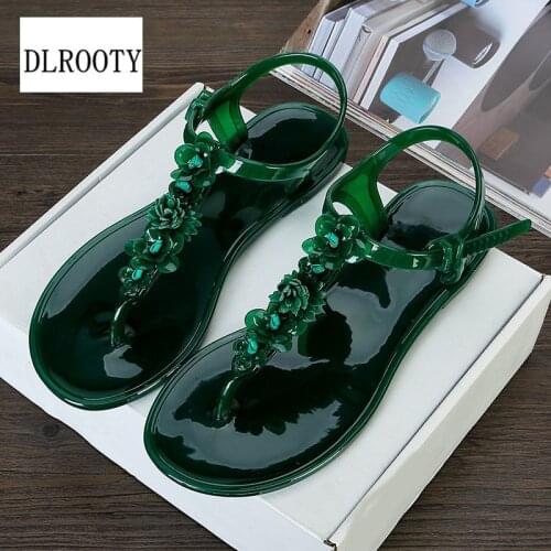 Women Sandals Flip Flops New Summer Fashion Beach Flower Breathable Non-Slip Flat Shoes Slides Lady Casual Female