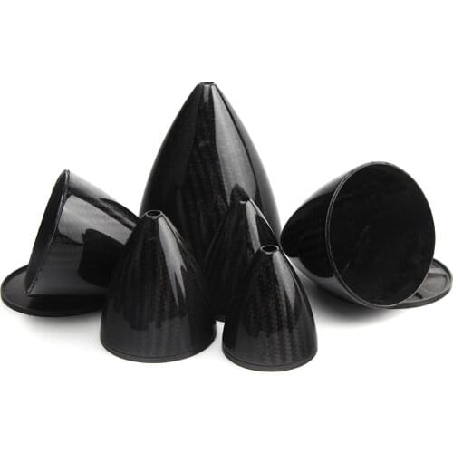 1piece Carbon Fiber Spinner(NO CUTS) For Gas Plane RC Airplane 1.75" 2" 2.25" 2.5" 2.75" 3.5" 3.75" 4" 4.5" 5"