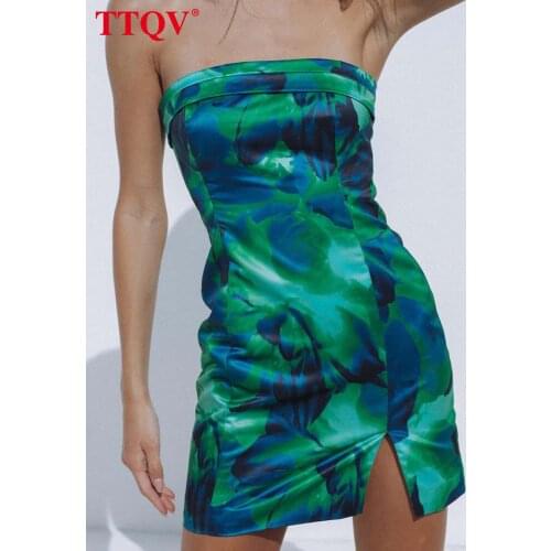 TTQV Summer Dresses With Print