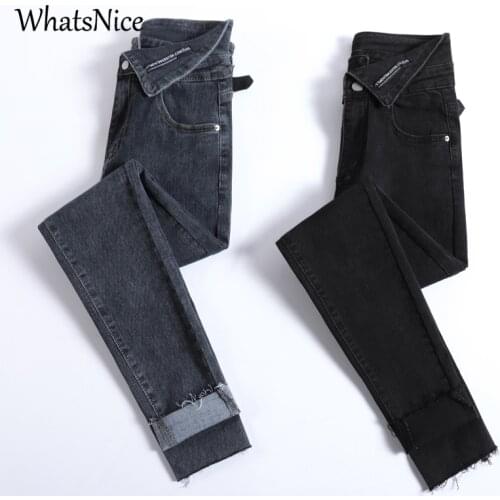 Женские джинсы скинни WhatsNice China At AliExpress