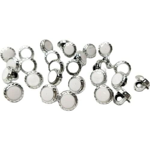 2019 Buttons For Clothing Hl 30/50/150pcs 10mm New Plating With Rhinestones Shank Diy Apparel Sewing Accessories Shirt