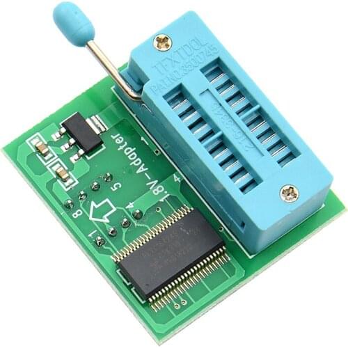 1.8V adapter for Iphone or motherboard 1.8V SPI Flash SOP8 DIP8 W25 MX25 use on programmers TL866CS TL866A EZP