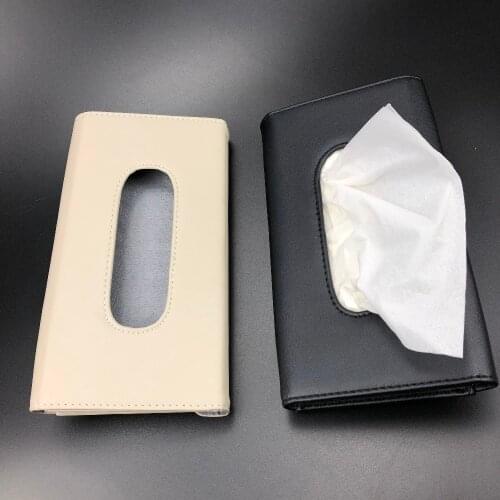 Car Sun visor Tissue Boxes Case For Kia SORENTO Stinger Niro Carnival Ray Venga ProCeed Stonic SP Telluride