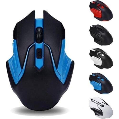 2.4GHz Wireless Optical Gaming Mouse 1600dpi Silent Flashing Rechargeable Wireless Mice USB Game Backlight Mouse For PC Laptop