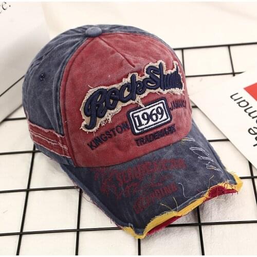 Baseball cap retro casual alphabet Snapback hats Spring and summer rebound cotton hip-hop hat men and women fashion casual hat