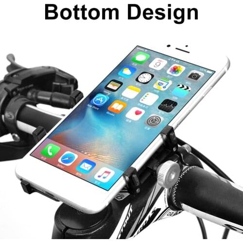Aluminum Alloy Bicycle Mobile Phone Seat Navigation Anti-shake Mountain Bike Road Bike Motorcycle Bicycle Mobile Phone Holder