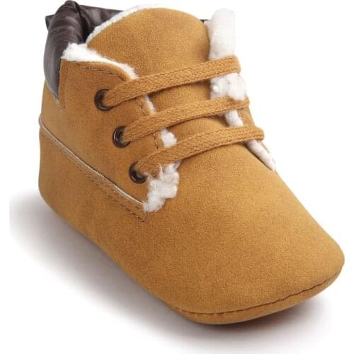 0-24M Toddler Baby Shoes Winter Warm Velvet Infant First Walker Soft Soles Shoes Boys Girls Newborn Moccasins Shoes for Babies
