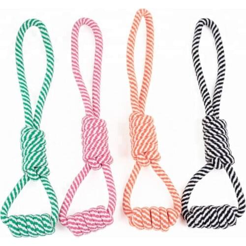 Dog Toy Striated Rope Chew Pet Toys Best Durable Fashion