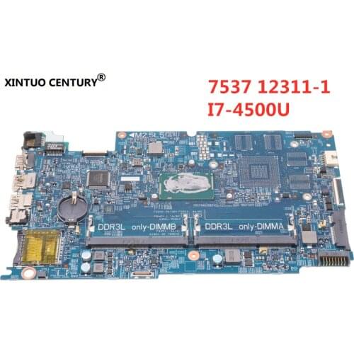 12311-1 For DELL Inspiron 15 7537 laptop motherboard SR16Z I7-4500U DDR3L DOH50 MB KWC14 CN-043KWC 043KWC 43KWC
