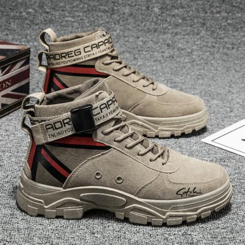 Warm Winter Ankle Boots Men Casual Shoes Lace-Up Autumn Felt Waterproof Work Tooling Mens Boots Military Army Botas