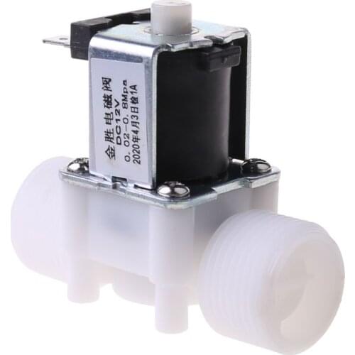 2021 New 3/4" DC12V PP N/O Electric Solenoid Valve Water Control Diverter Device