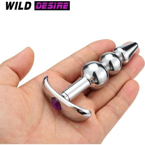 New Mini Metal Erotic Butt Plug Dildo Prostate Massage Adult Sex Toy for Man Woman Gay Small Anal Plug Intimate Stainless Steel