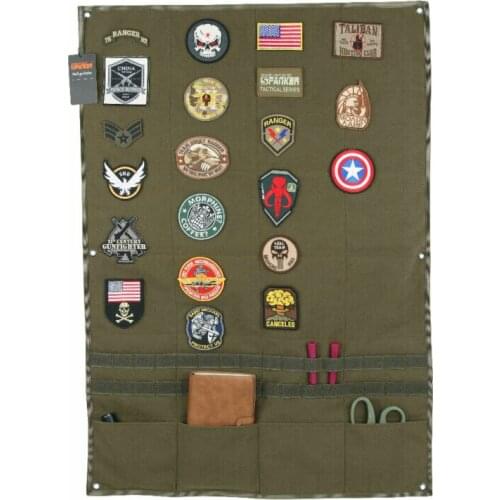 NEW STYLE Nylon Storage Patch Holder Board Hook Loop Paste Patch Panel Easy Hang Wall