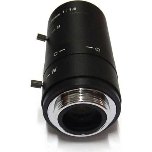 X4pcs HD 1/3" CS 6-60mm CCTV Lens IR F1.6 Aperture Focal Manual Iris for IP CCD Camera