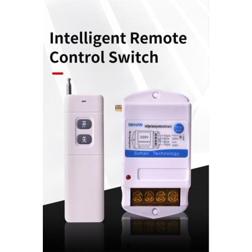 Remote Control Switch 220v water pump wireless high power remote control pump power controller switch