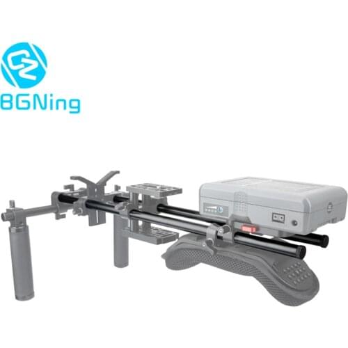 SLR Camera Rail System Follow Focus Rod Rail Aluminum Tube 20cm / 30cm / 50cm for Film Maker Video Accessories Diameter 15mm