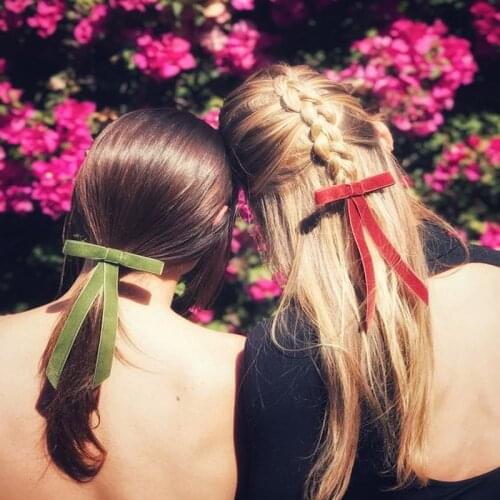 Women Rubber Bands Tiara Satin Ribbon Hair Bow Elastic Hair Band Rope Scrunchies Ponytail Holder Gum for Girls Hair Accessories