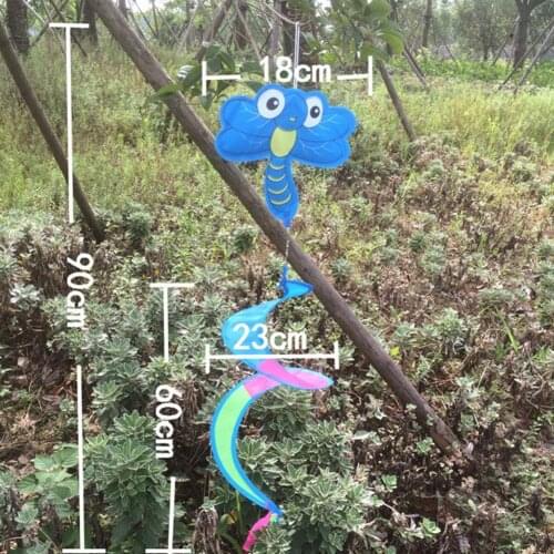 Animal Spiral Windmill Colorful Wind Spinner Lawn Garden Yard Outdoor Decor New Q1FD