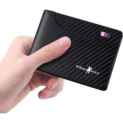 Mens real leather bag fashion Mini drivers license card seat leisure multifunctional Wallet