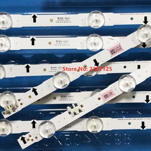LED backlight strip(14) for Samsung UE60H6270 UA60H6400 UE60H6200 UE60H6300 UE60J6240 UE60J6250 HG60ND470 D4GE-600DCA 600DCB-R2