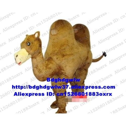Camel Double Wear 2 Person Wear Mascot Costume Adult Cartoon Character Outfit Stage Properties Merchandise Street zx2952