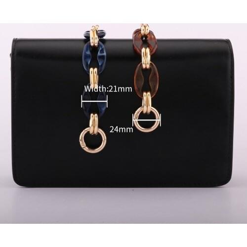 Acrylic Bag Chain Womens Bag Shoulder Strap Bag Chain Hanging Neck Mask Chain Satchel Cell Phone Chain Resin Material Chain
