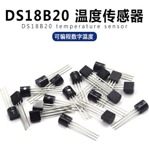 10pcs/lot Sensor Electronic chip DS18B20 TO-92 18B20 chips Temperature Sensor IC 18b20 diy electronic
