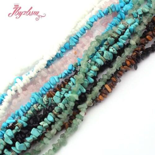 2x3-3x4mm Irregular Shape Gravel Chip Bead Natural Stone Beads For DIY Necklace Bracelet Jewelry Making Making 34"Free Shipping