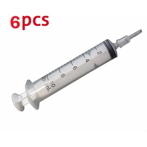6*10ML Refilling Syringes & Blunt Needle for hp 950 951 932 933 934 970 971 Ink cartridges CISS printer refill syringe
