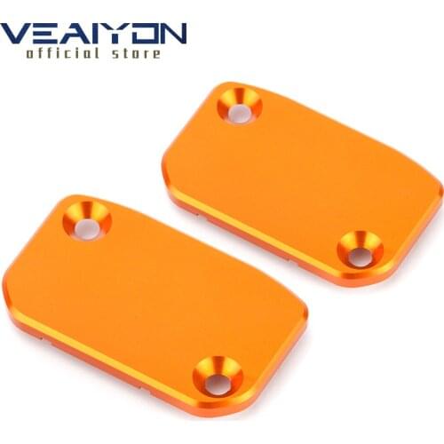 Motorcycle Accessories Front Brake Fluid Reservoir Cover Cap For KTM Pitbike CNC No Logo 125 150 250 350 450 530 SX SXF EXC EXCF