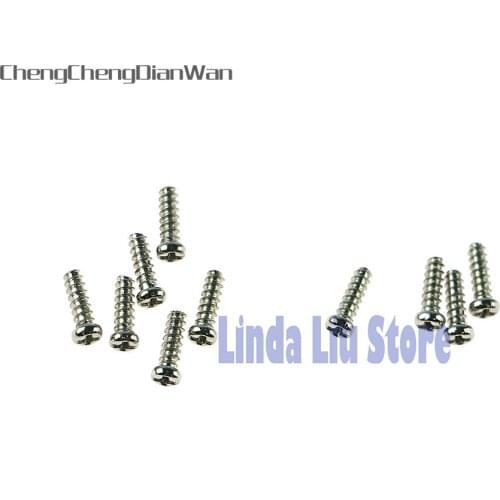 ChengChengDianWan cross+ screws set repair parts for GB GBA GBC shell case cross screws 2000pcs/lot