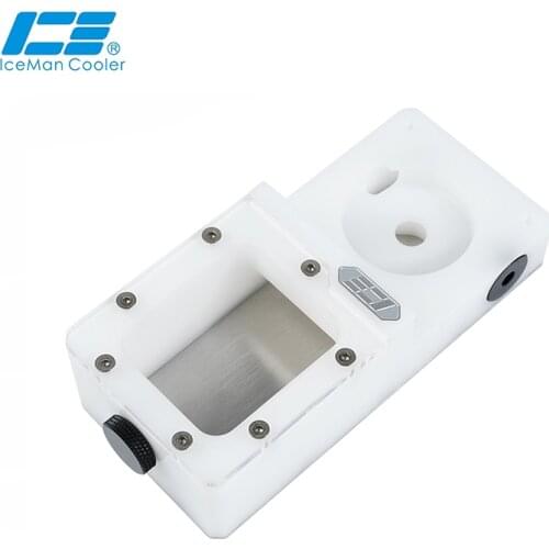 IceMan Cooler SSUPD Meshlicious A4 Computer Case Using Water Tank Mini Itx Reservoir,Support DDC Pump,ICE-SSU-DC