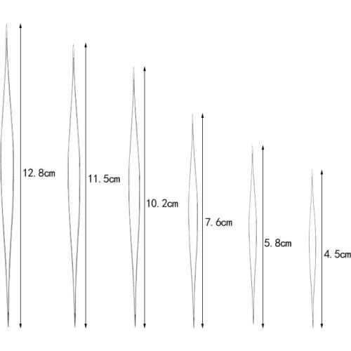 5Pcs Beaded Needle Pins Open Needles DIY Beads Bracelet Jewelry Tools Necklace Making Supplies Handmade Pins Accessories