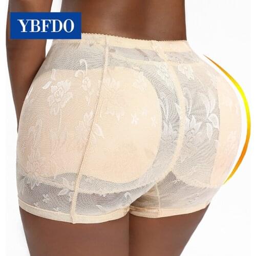 YBFDO Butt Lifter Shaper Women Ass Padded Panties Slimming Underwear Body Shaper Hip Enhancer Sexy Tummy Control Panties Waist