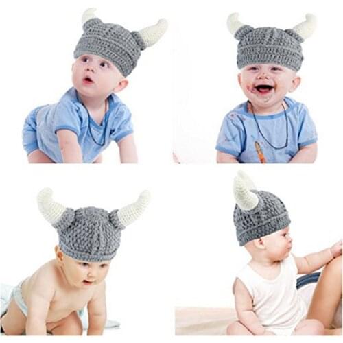 Soft Knit Dad Mom & Baby Child Handmade Matching Knitted Hat Warm Winter Kids Beanie