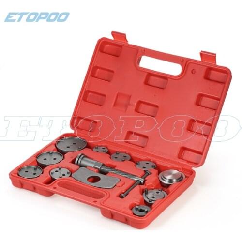 12Pcs/lot Car Universal Disc Brake Caliper Car Repair Tool Kit Set Car Windshield Piston Compressor
