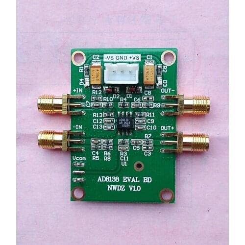 Ad8138 Single Ended / Differential Amplifier High Speed ADC Drives Low Distortion and High Bandwidth If Amplifier